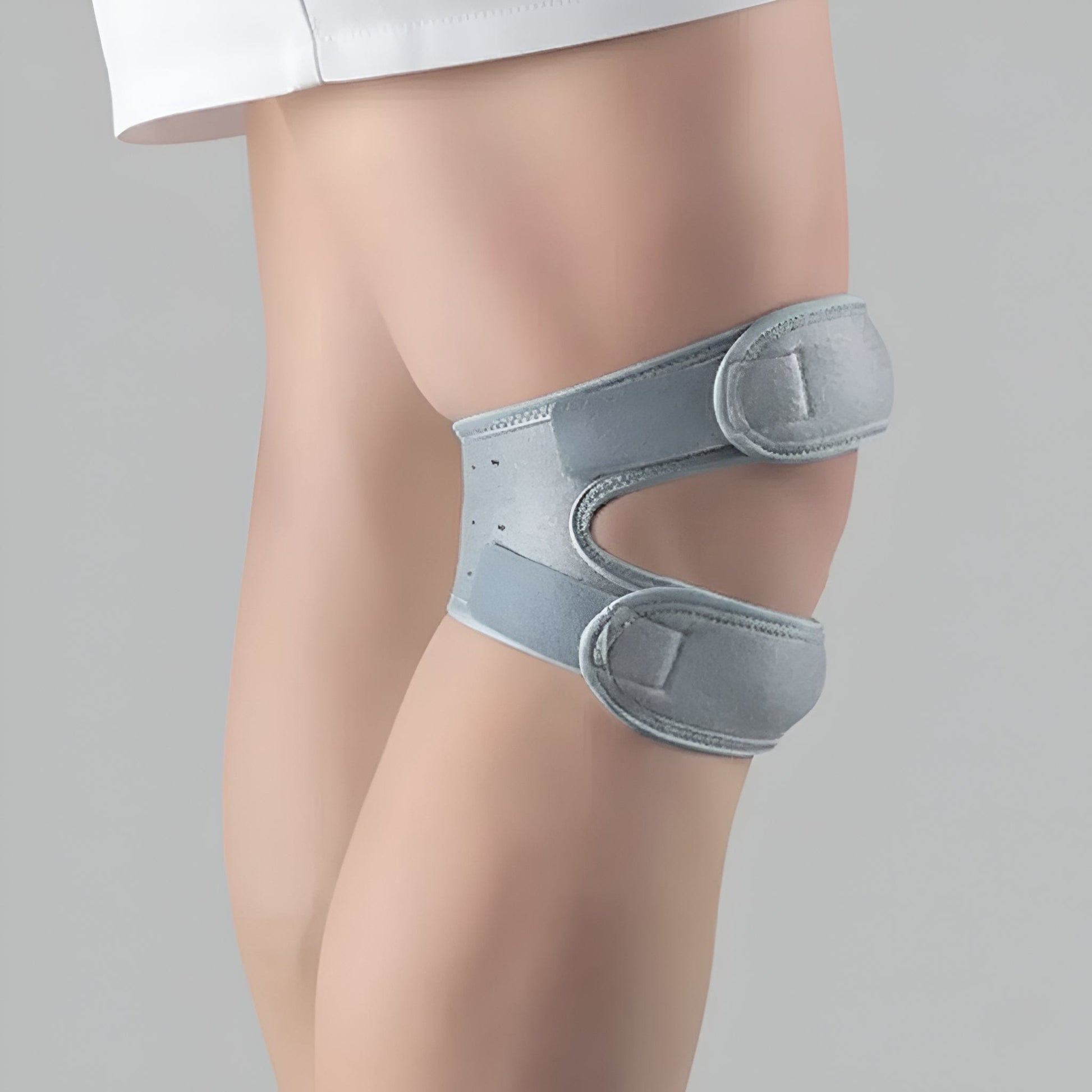 Genouillère Course | Posturovia 1 pièce – Gris