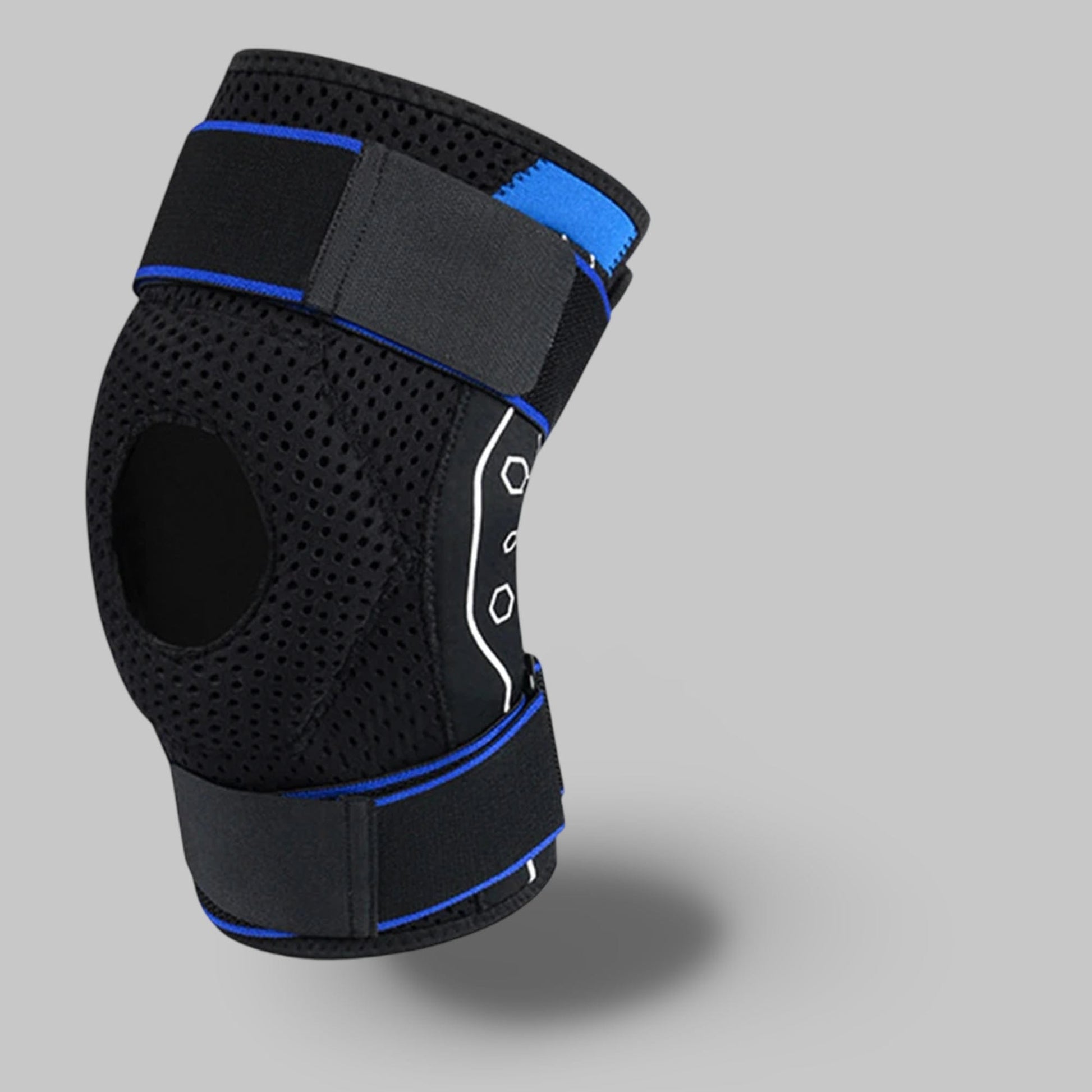 Genouillère de Maintien | Posturovia 1 pièce – Noir Bleu
