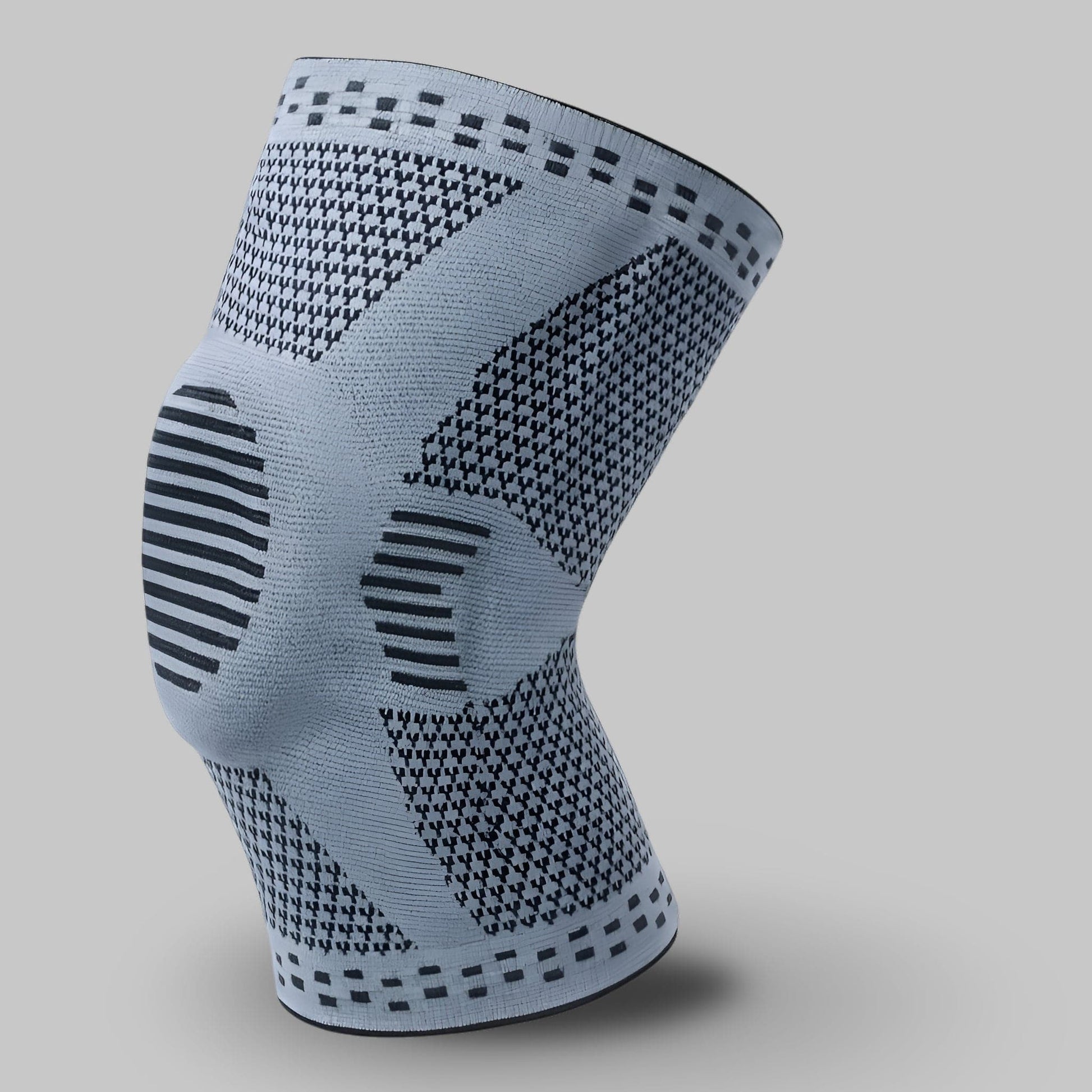 Genouillère élastique | Posturovia 1 pièce – Gris / M