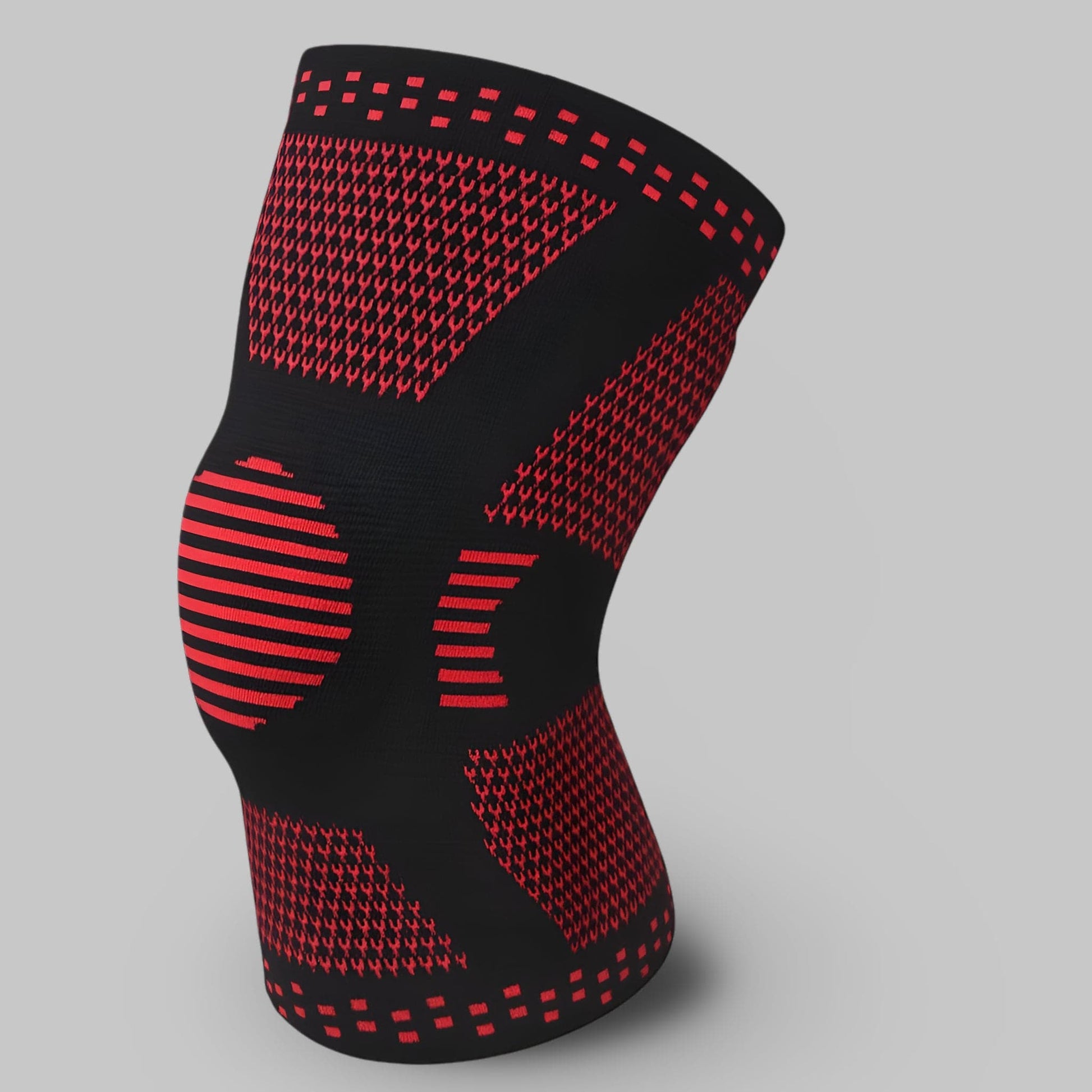Genouillère élastique | Posturovia 1 pièce – Rouge / M