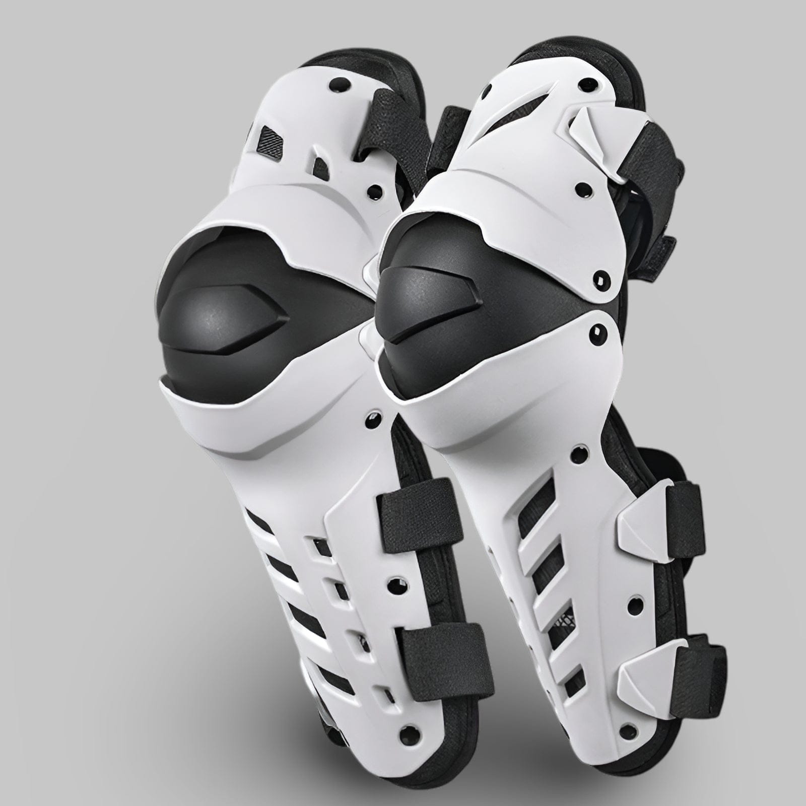 Genouillère Enduro | Posturovia 1 Paire Blanc - 1218