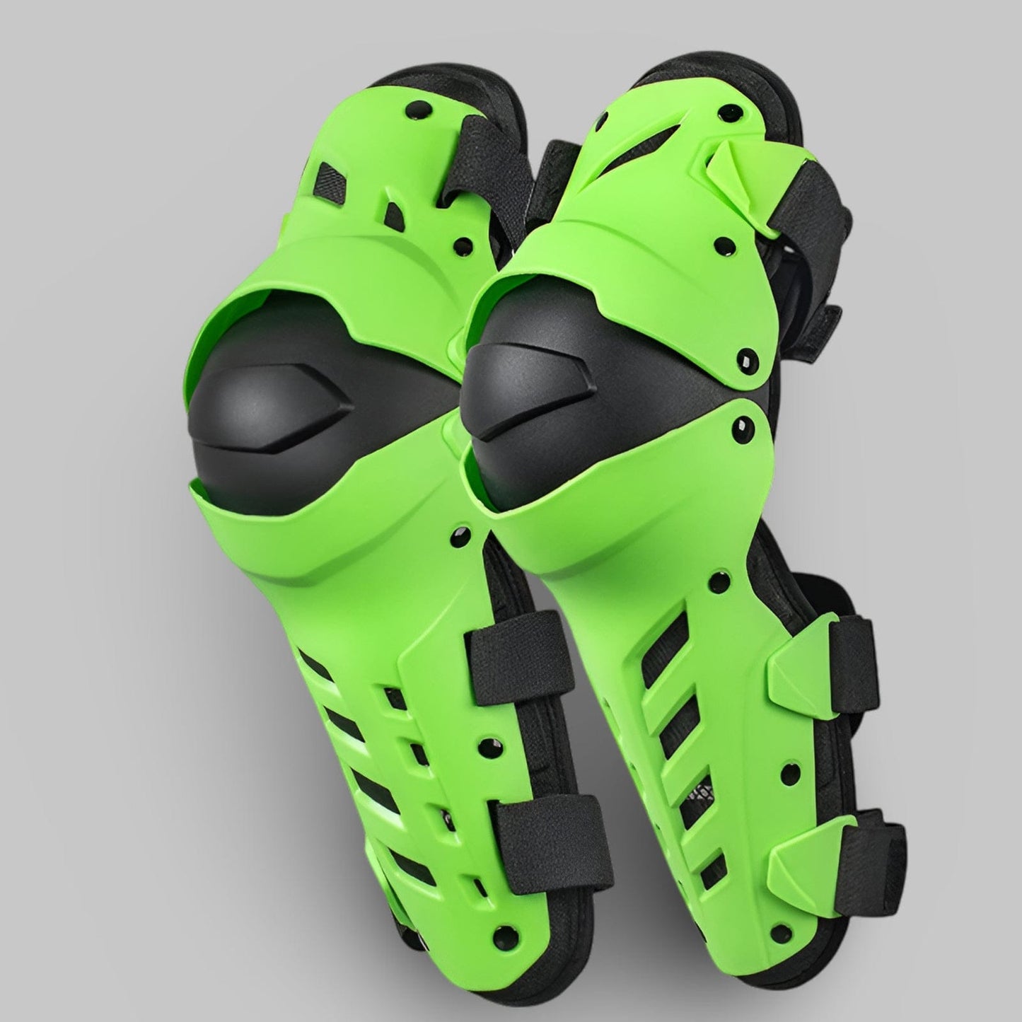 Genouillère Enduro | Posturovia 1 Paire Vert - 1218