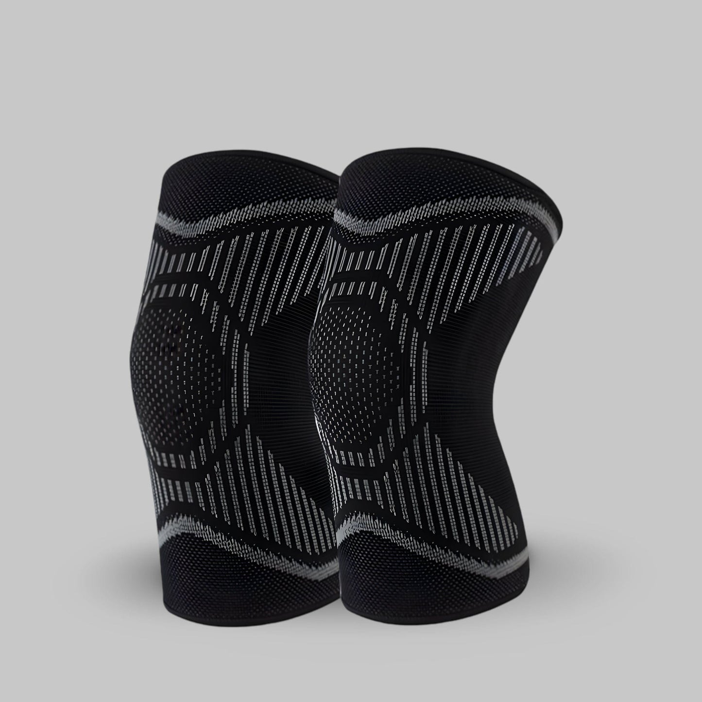 Genouillère Enfant | Posturovia 1 paire Noir / M — Tour de cuisse : 30 à 40 cm