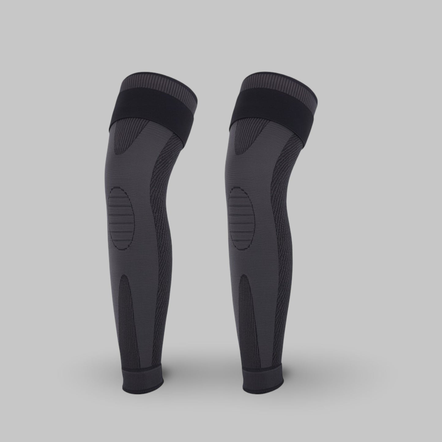 Genouillère Grande Taille | Posturovia 2 pièces – Noir