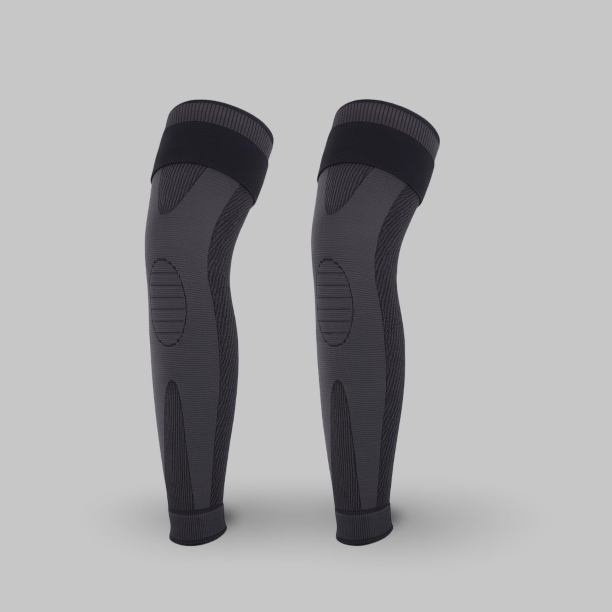 Genouillère Grande Taille | Posturovia 2 pièces – Noir