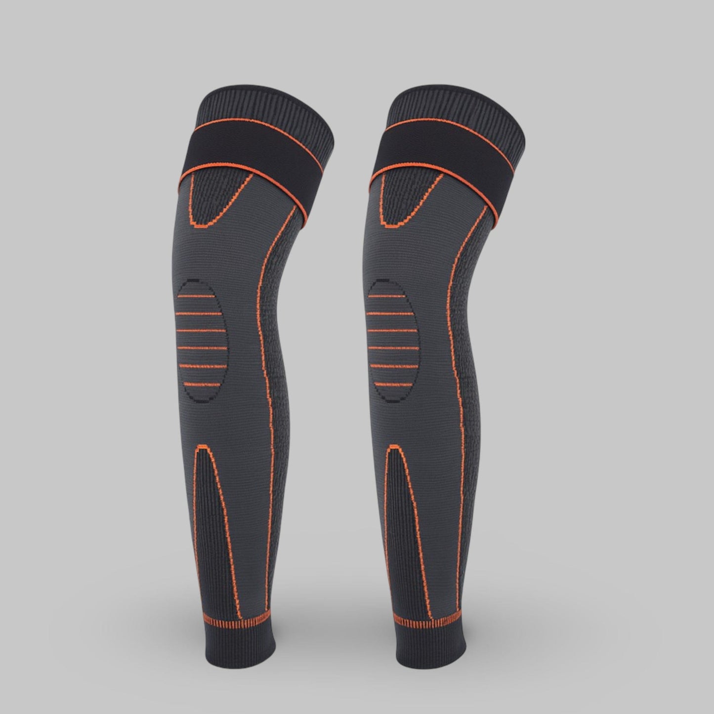 Genouillère Grande Taille | Posturovia 2 pièces – Orange