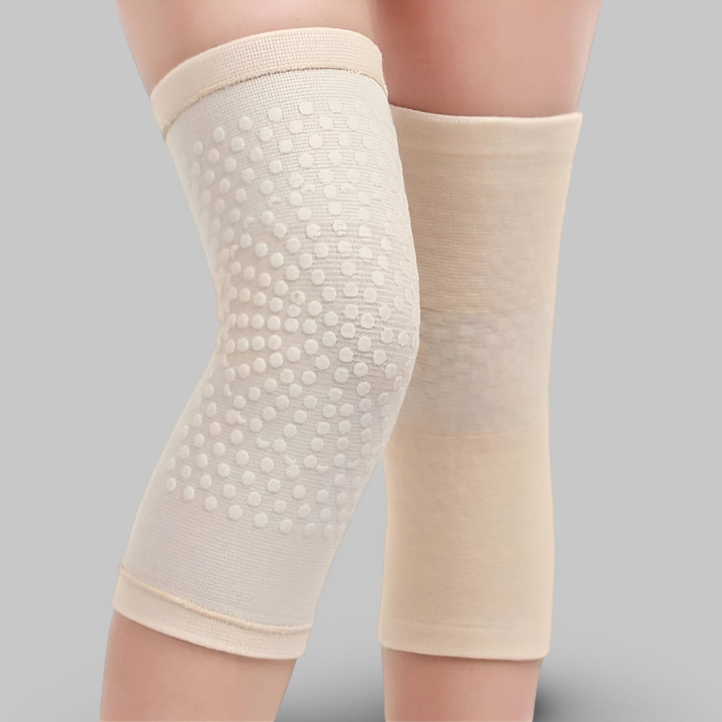 Genouillère Magnétique | Posturovia 1 paire – Beige / M