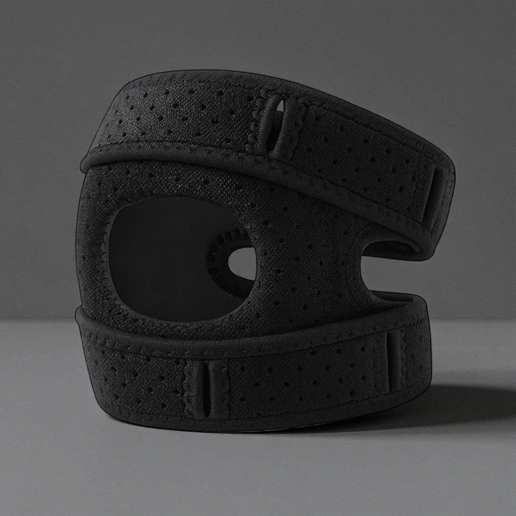 Genouillère Maintien Rotule | Posturovia 1 pièce – Noir / M