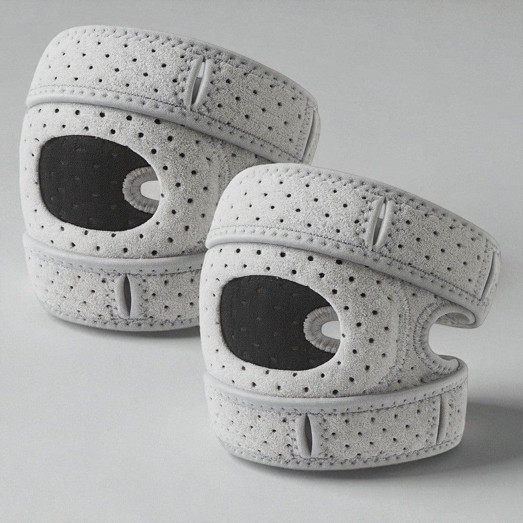 Genouillère Osgood Schlatter | Posturovia 2 pièces Gris