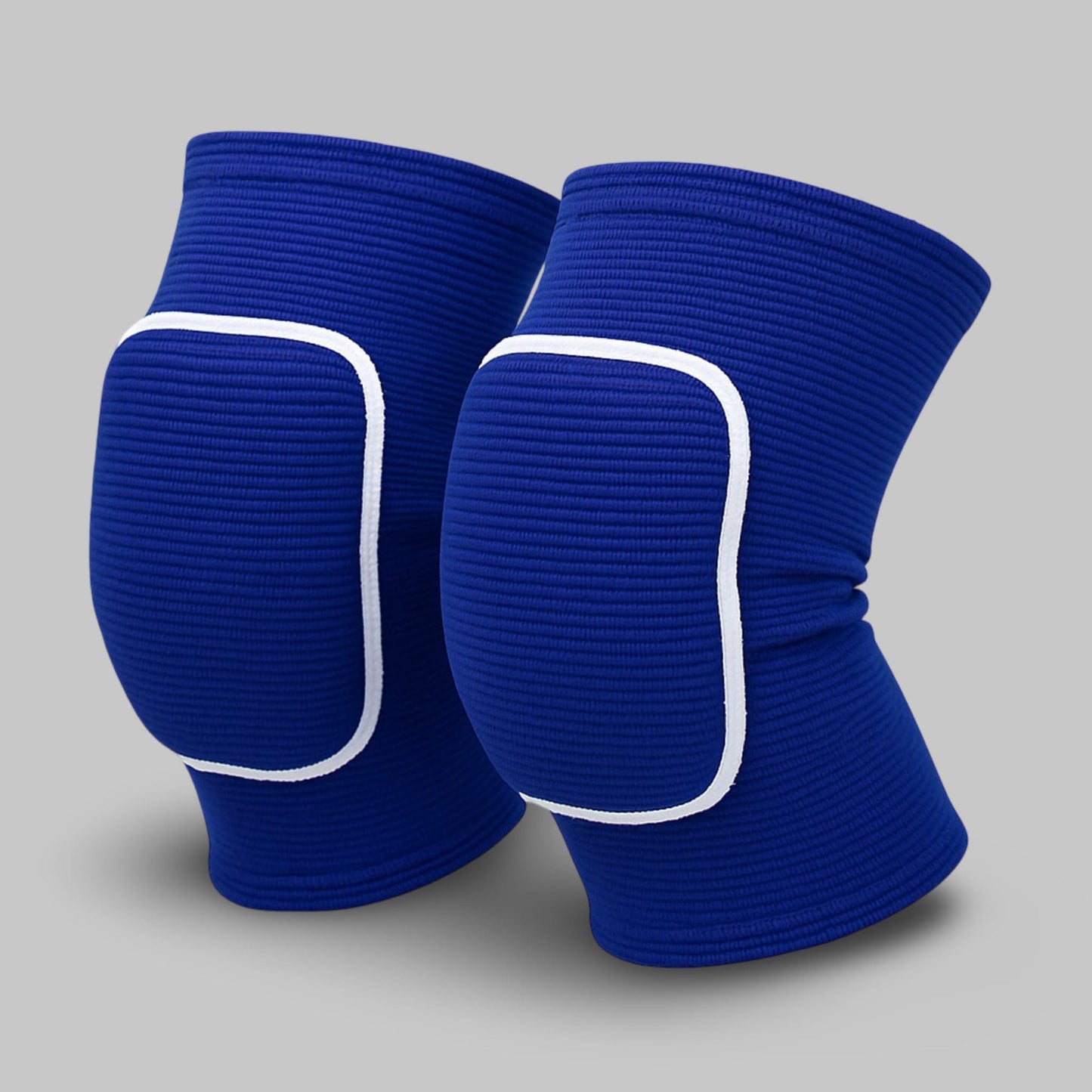 Genouillère Pour Basket Ball | Posturovia 1 paire – Bleu et blanc / XS