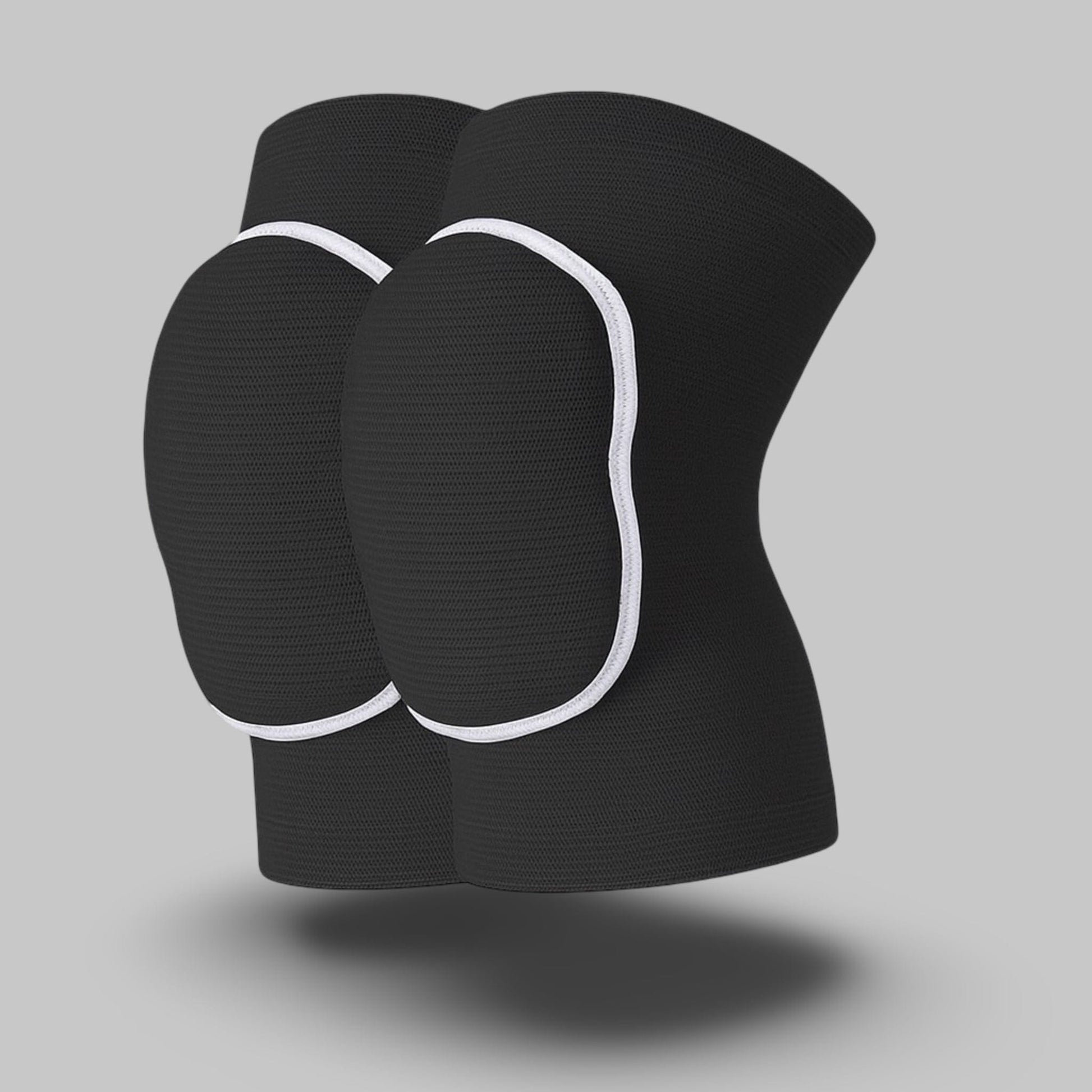 Genouillère Pour Basket Ball | Posturovia 1 paire – Noir et blanc / XS