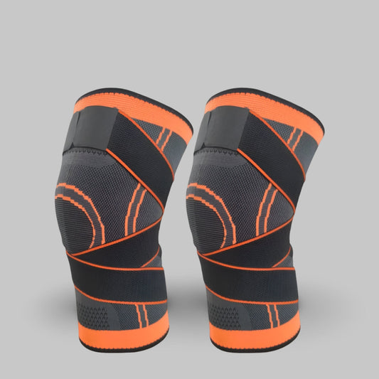 Genouillère Pour Courir | Posturovia 1 Paire Orange - S