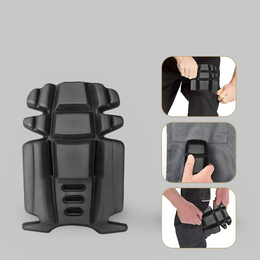 Genouillère Pour Pantalon De Travail | Posturovia 1 paire Noir