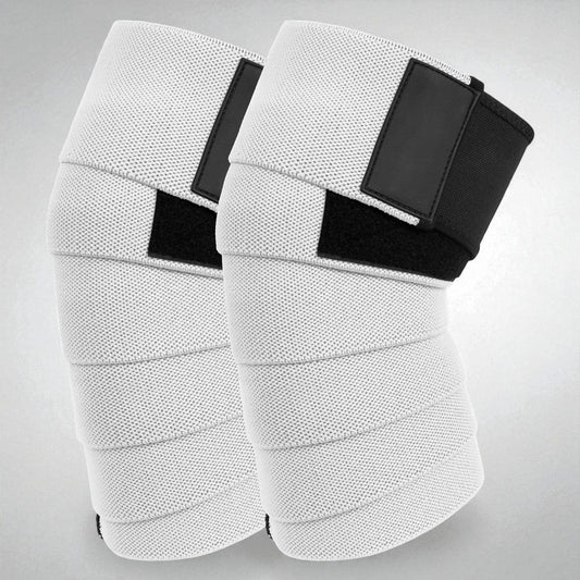 Genouillère Pour Squat | Posturovia 2 pièces – Blanc