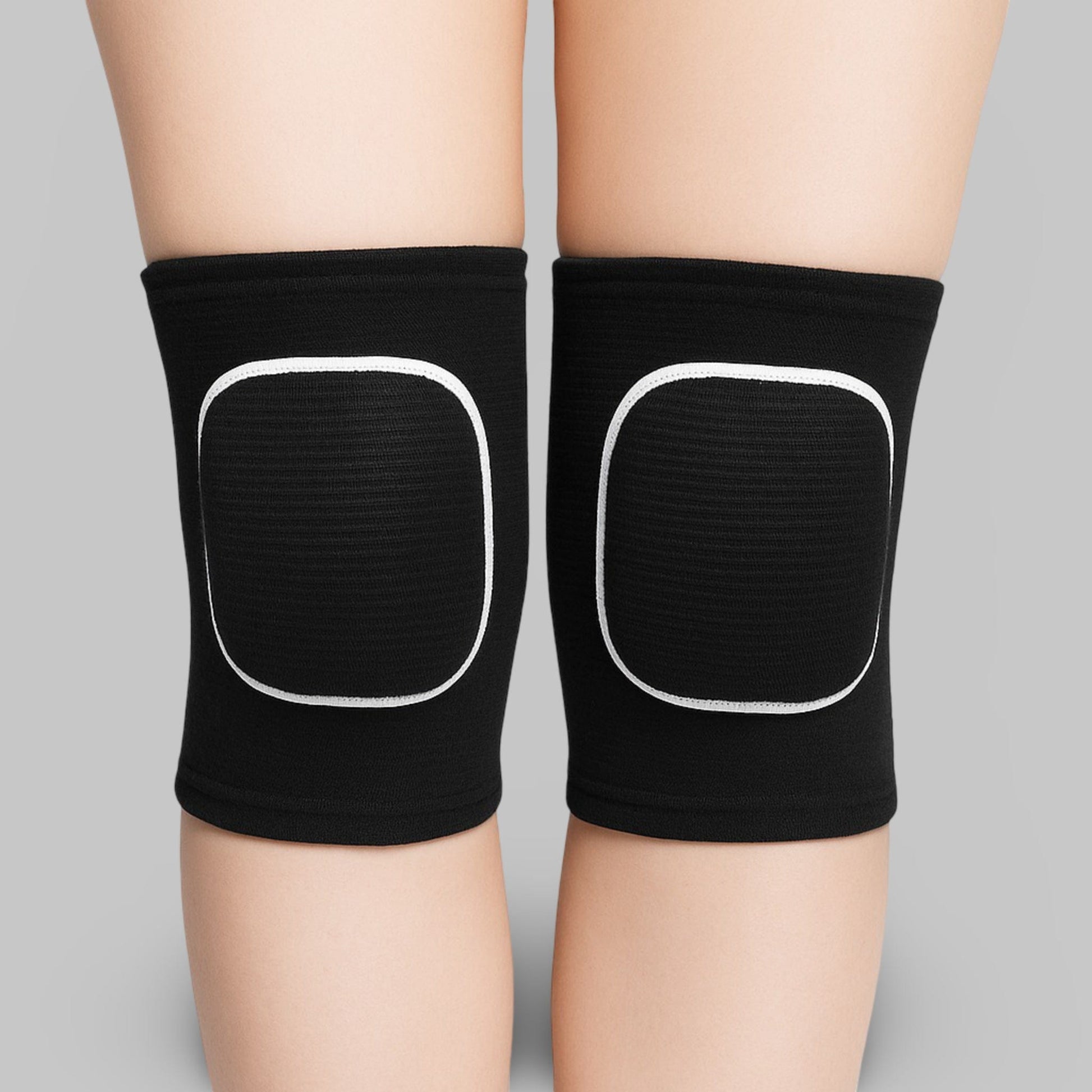 Genouillère Pour  Volley-ball  | Posturovia 1 paire Noir Blanc / S