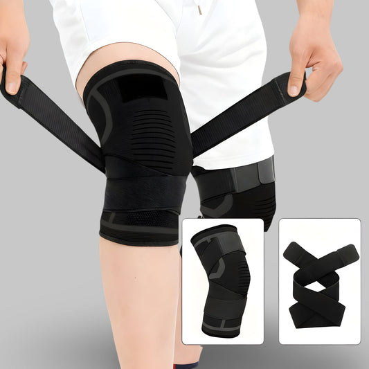 Genouillère Rotulienne Pour Le Sport | Posturovia 1 pièce Noir / S