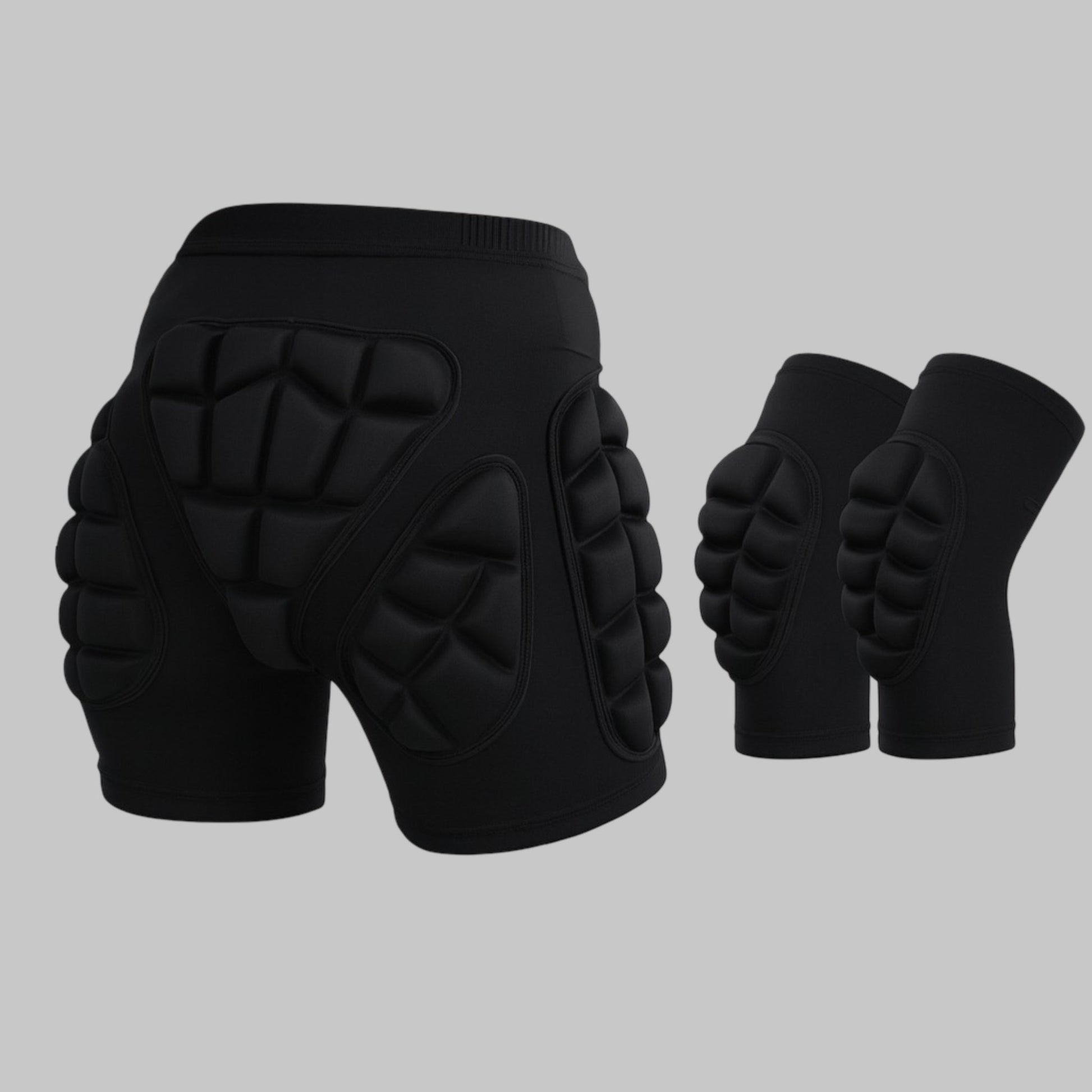 Genouillère Ski | Posturovia Short rembourré + Genouillères / XXS