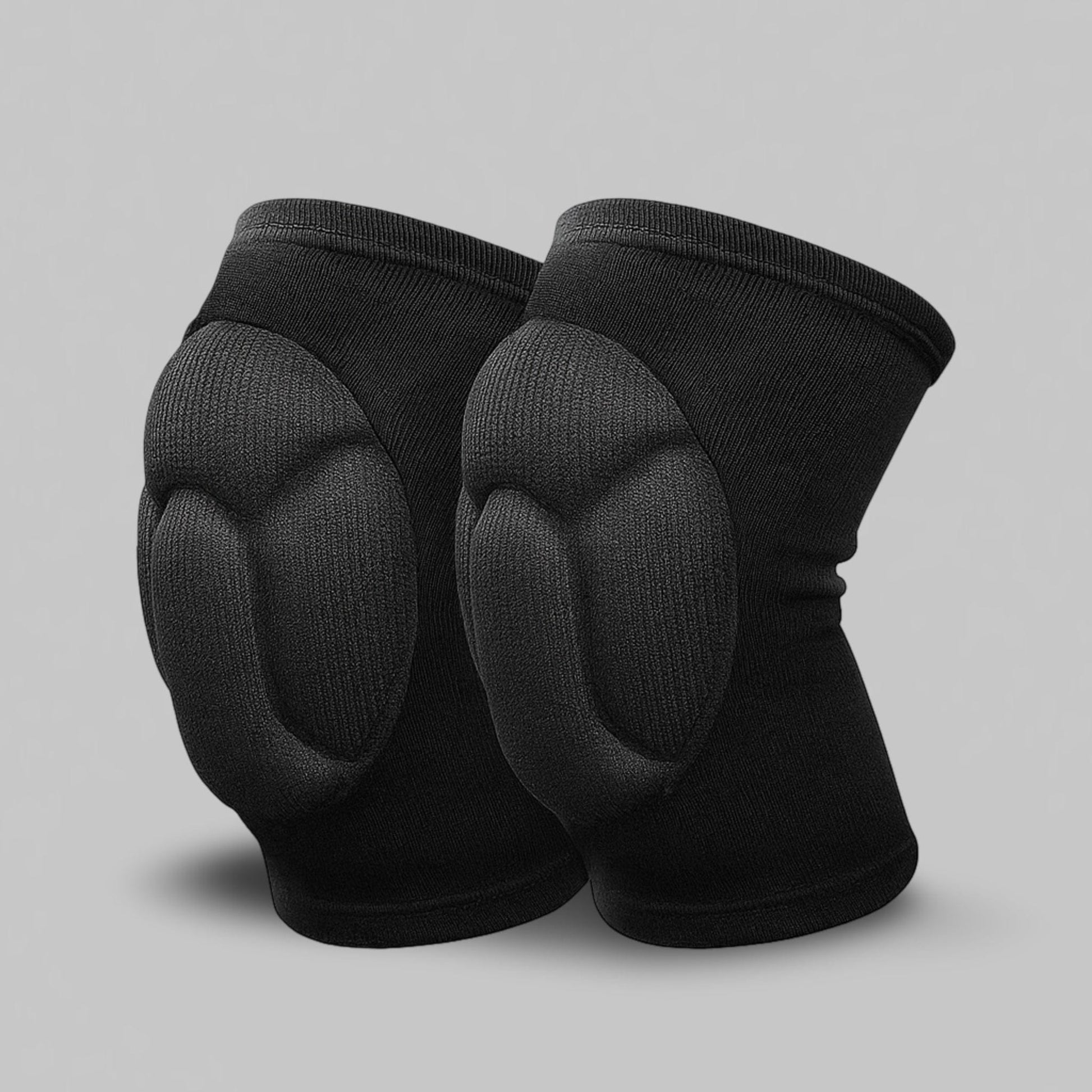 genouillère sport | Posturovia 1 paire : Noir / S 40-60kg