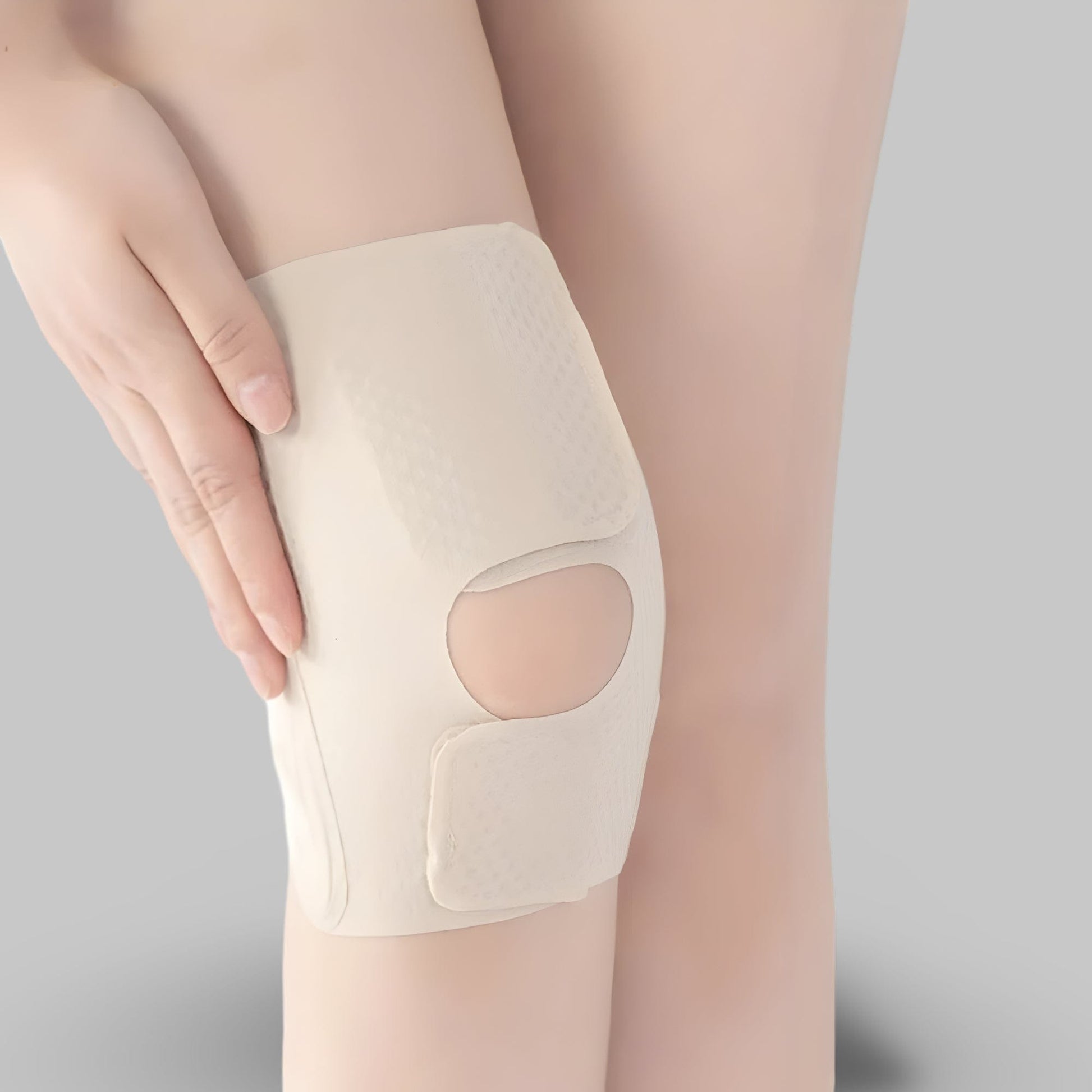 Genouillère Syndrome Rotulien | Posturovia 1 pièce Beige / M 34-44 cm