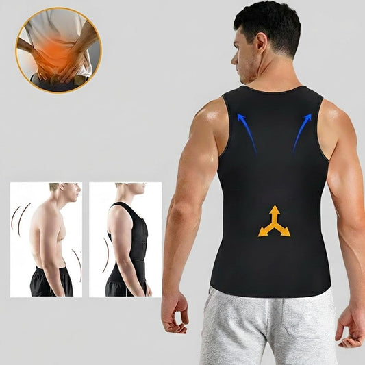 Gilet correcteur de posture homme | Posturovia