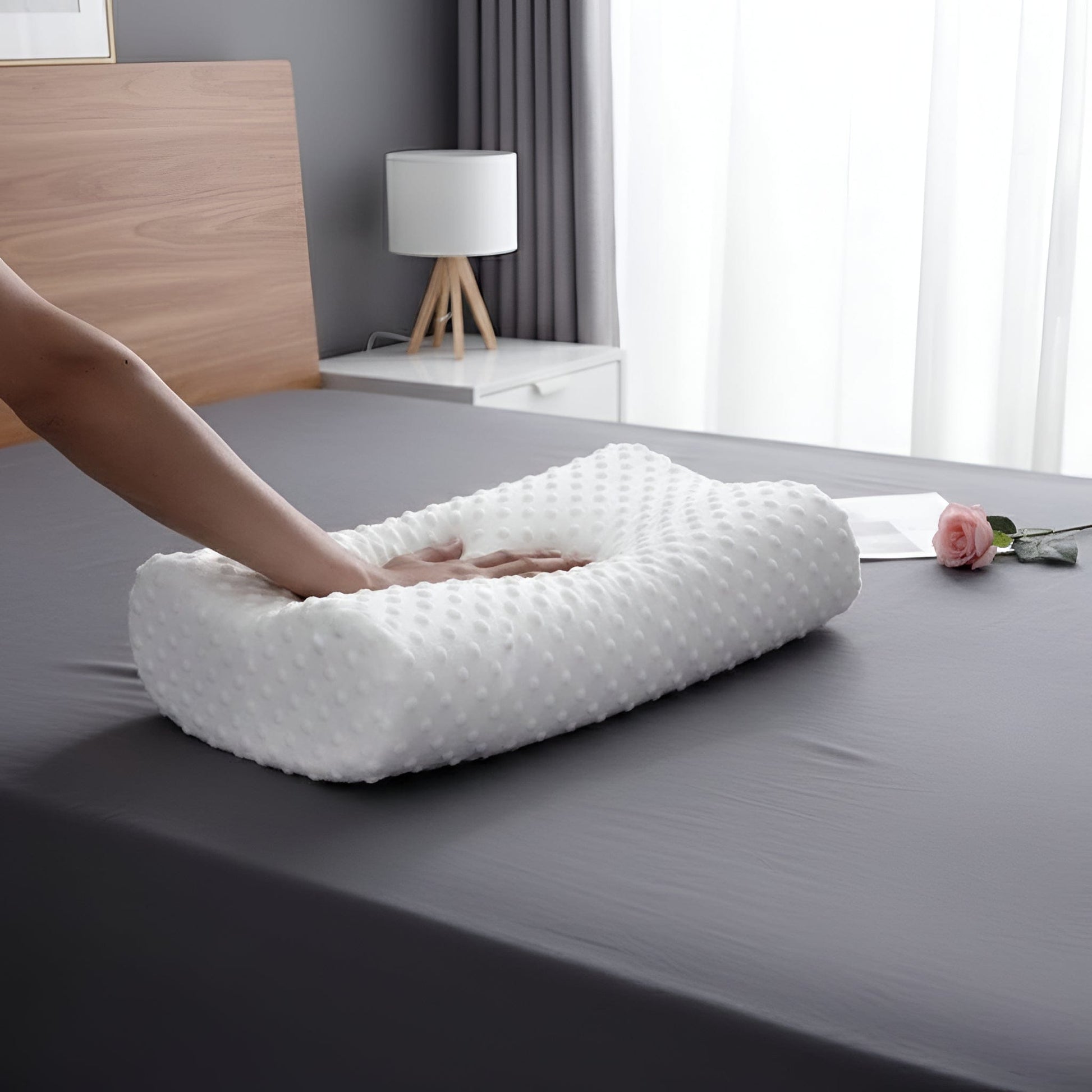 Oreiller Ergonomique Cervical | Posturovia 50x30cm