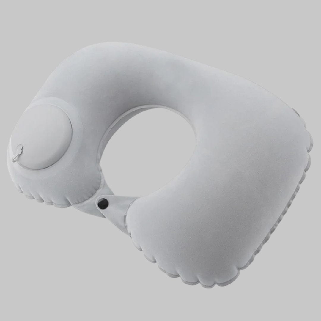 Oreiller Pour Cervical Gonflable | Posturovia Gris