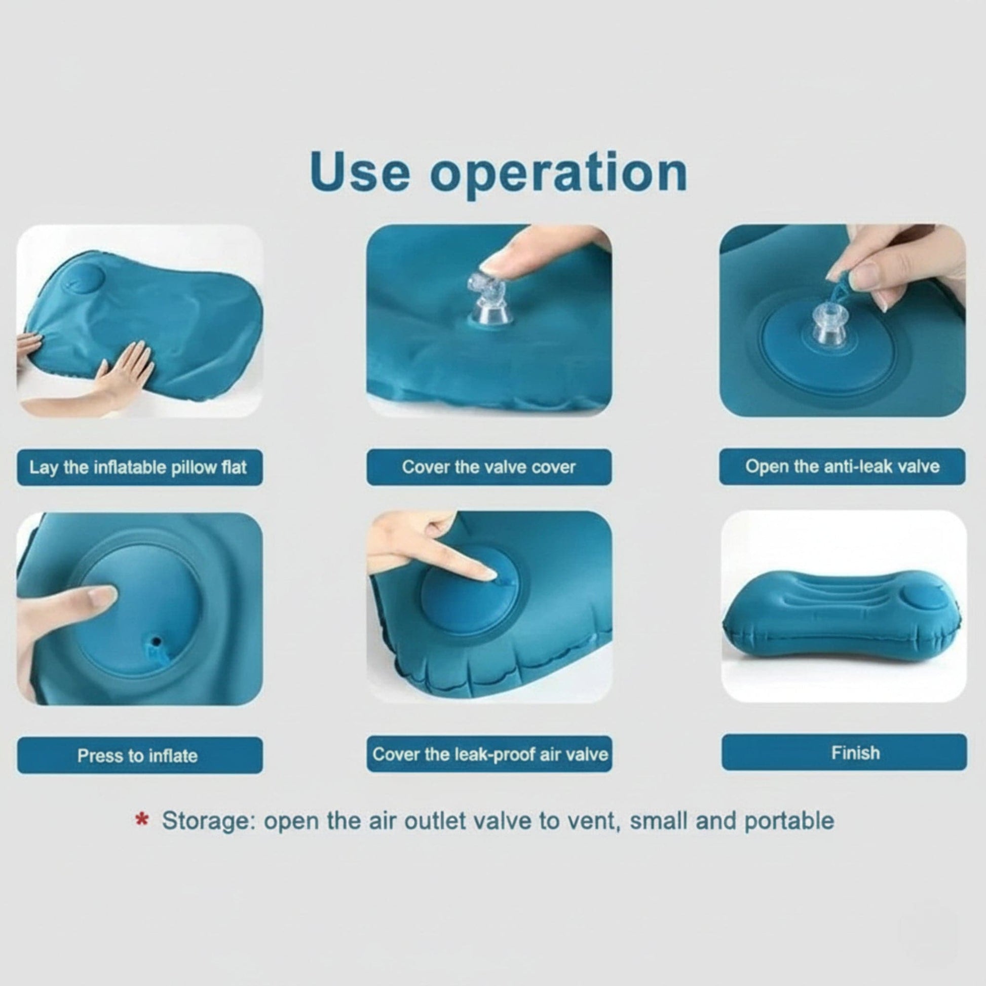 Oreiller Soutien Cervical Gonflable | Posturovia