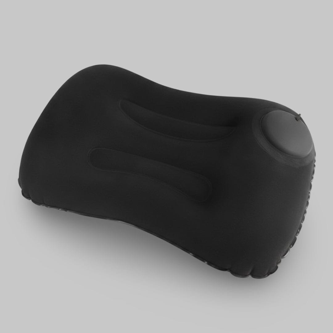 Oreiller Soutien Cervical Gonflable | Posturovia Noir