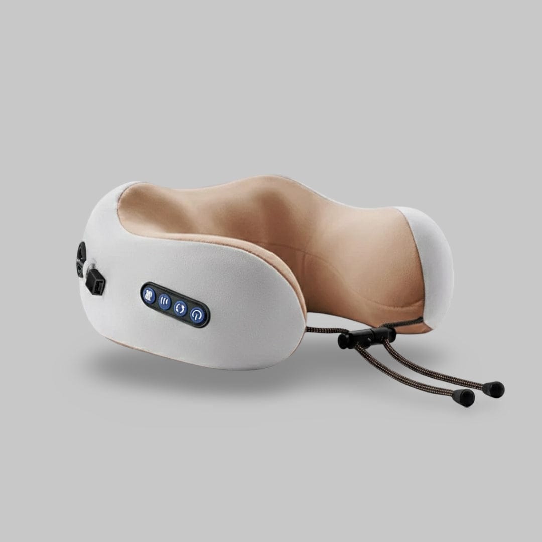 Oreiller Special Cervical | Posturovia 4 boutons – Marron