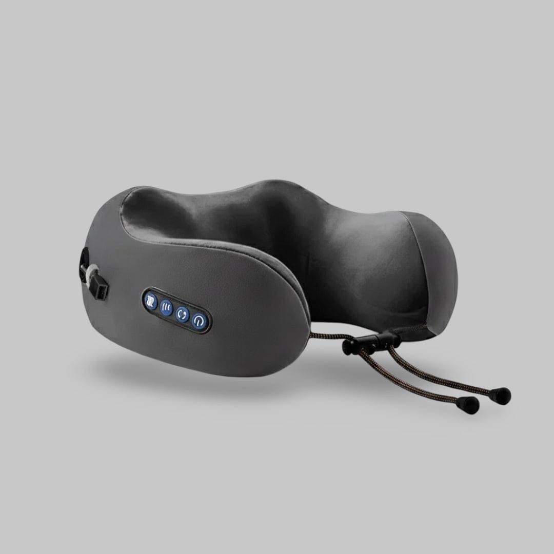 Oreiller Special Cervical | Posturovia 4 boutons – Noir