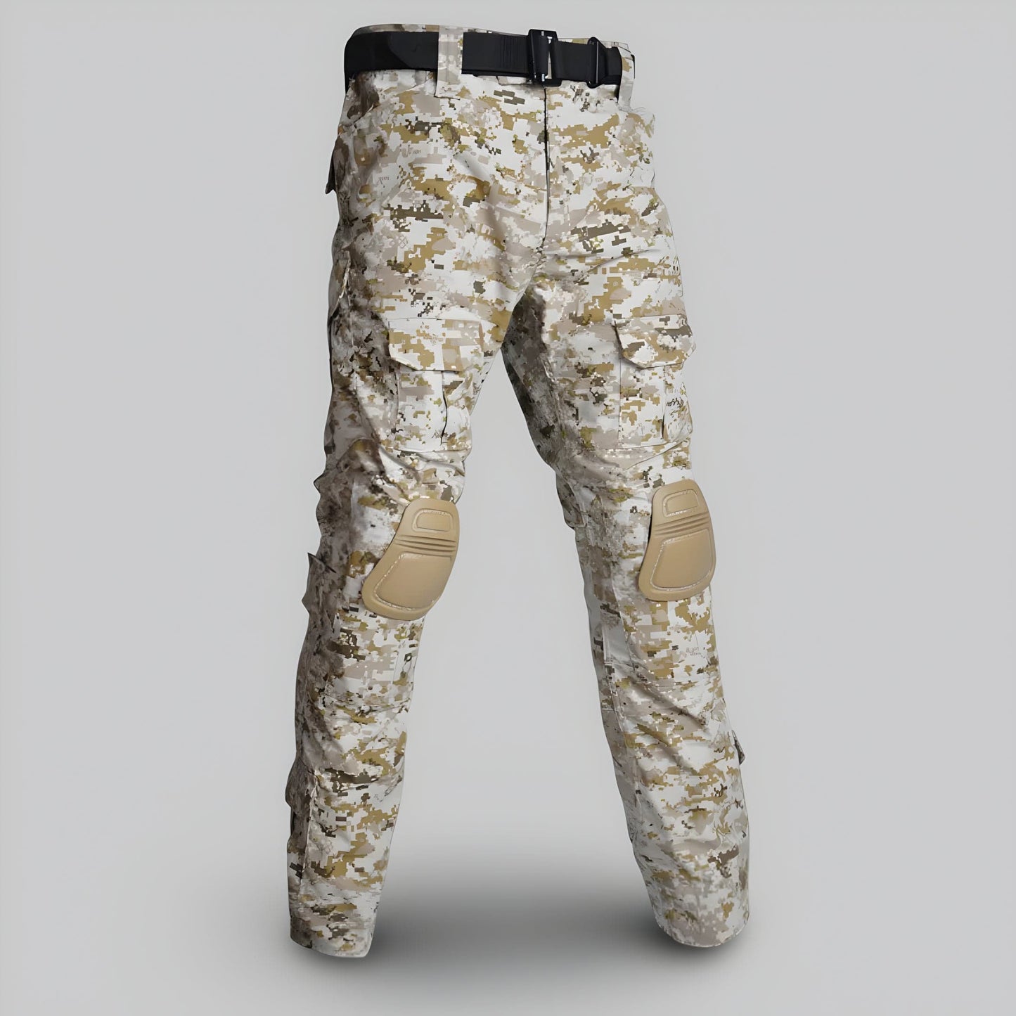 Pantalon avec genouillère intégrée | Posturovia Camouflage désert digital / 28