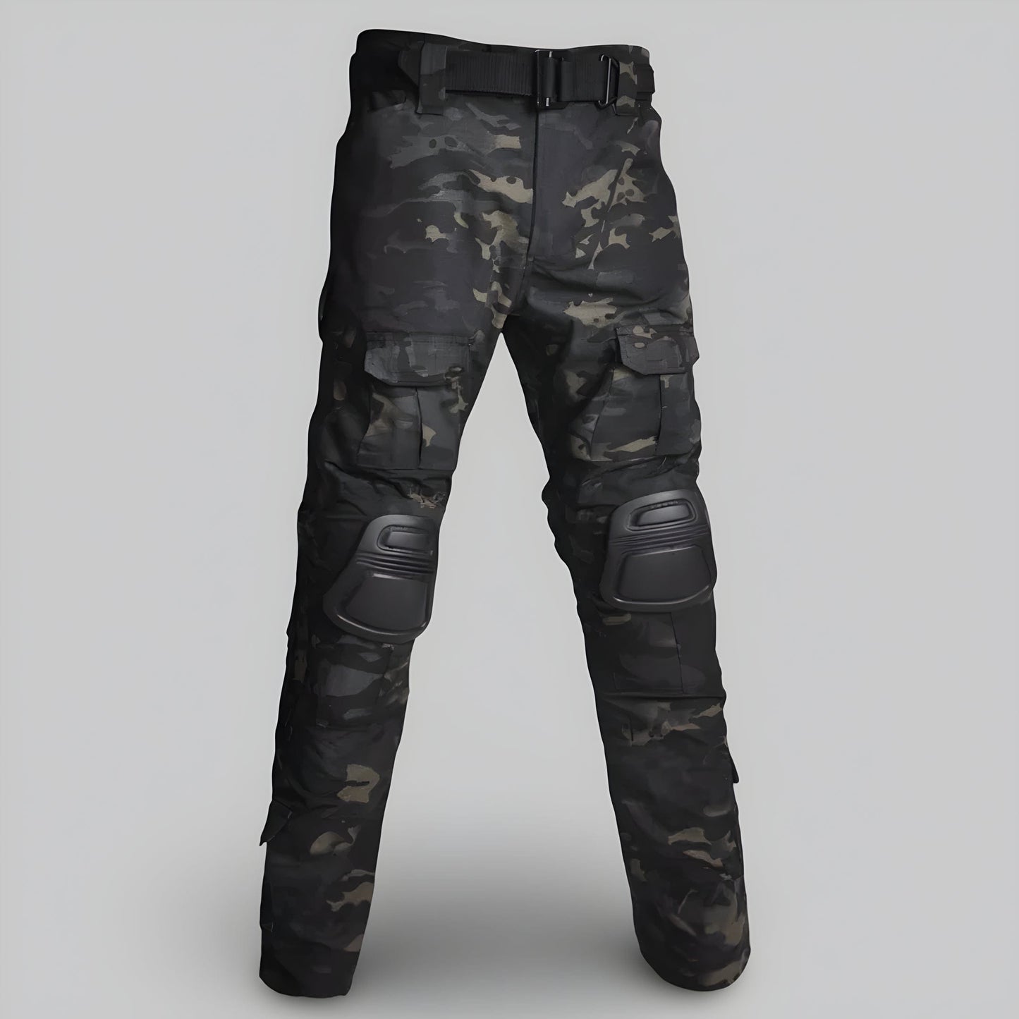 Pantalon avec genouillère intégrée | Posturovia Camouflage foncé / 28