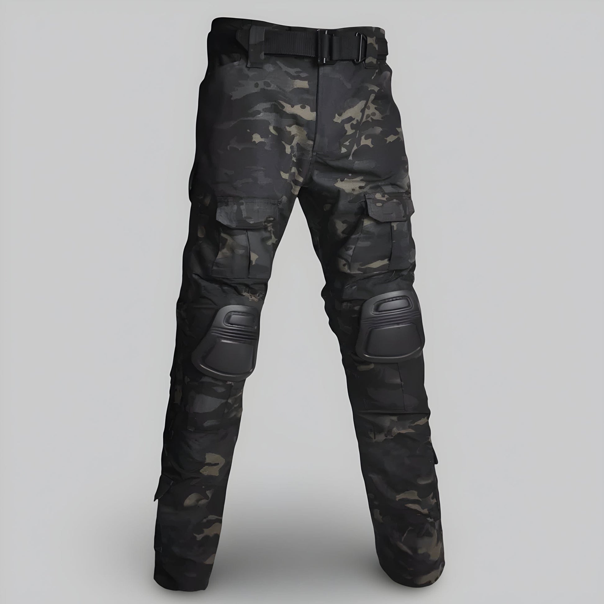 Pantalon avec genouillère intégrée | Posturovia Camouflage foncé / 28