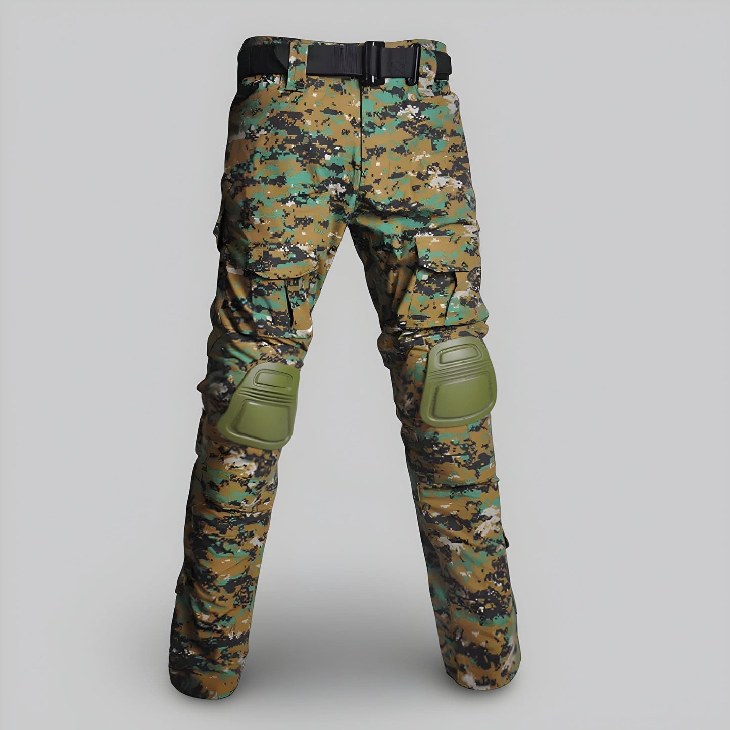 Pantalon avec genouillère intégrée | Posturovia Camouflage jungle digital / 28