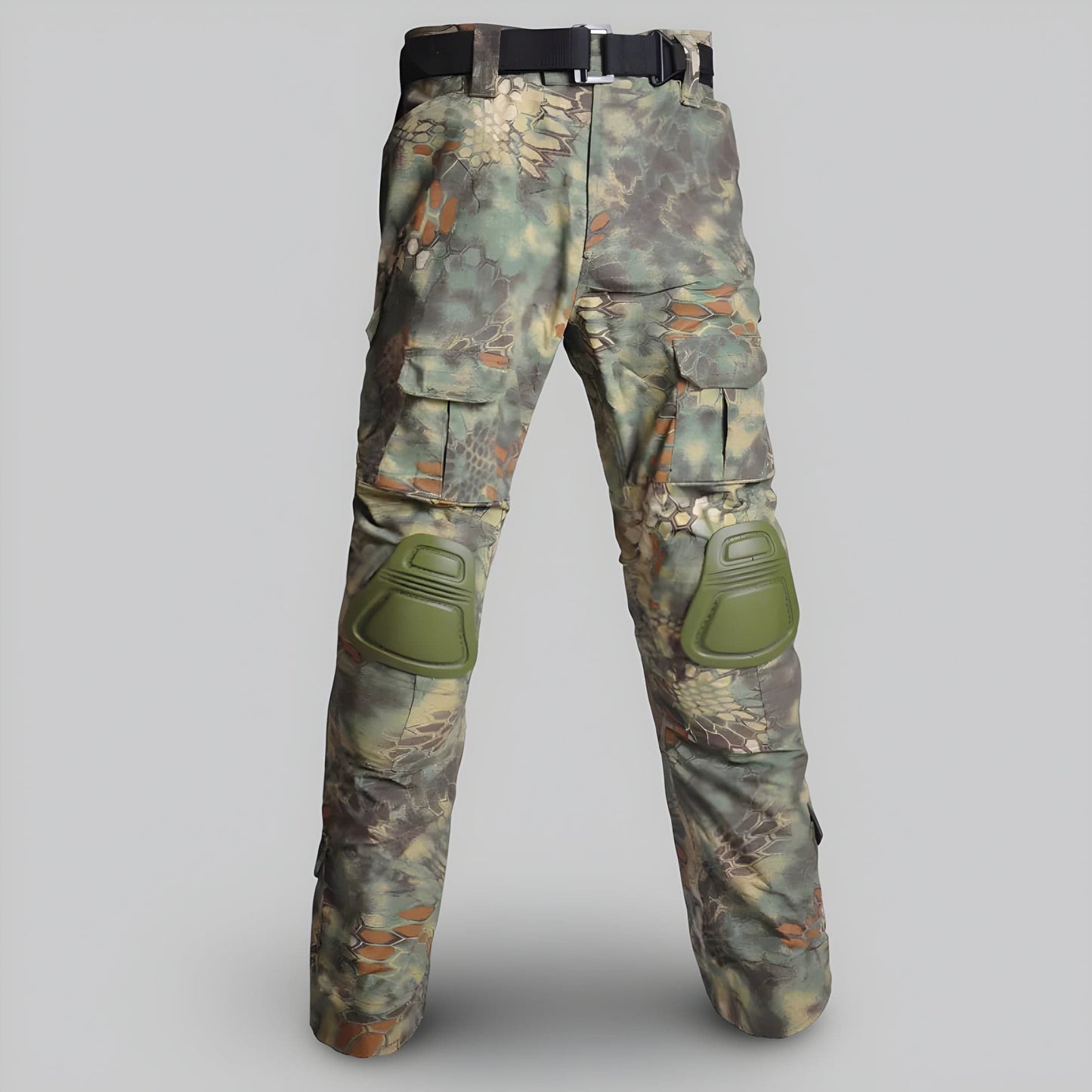 Pantalon avec genouillère intégrée | Posturovia Camouflage python jungle / 28